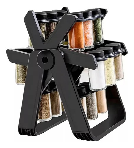 CONDIMENTERO GIRATORIO 18 Pzas